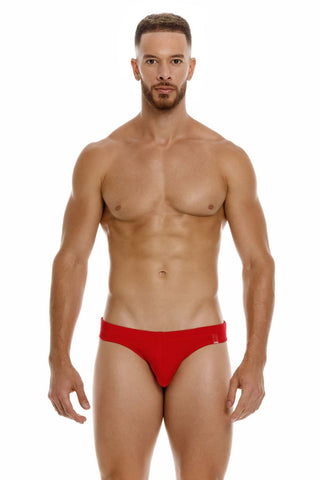 Sportivo Bikini Black with Red Stripe
