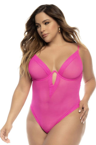 Mapale 8831 Della Bodysuit Color Hot Pink