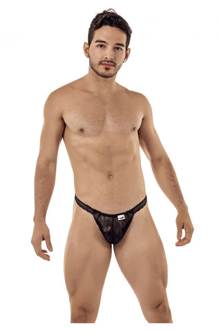 Clever 0936 Inviting Thongs Color Black