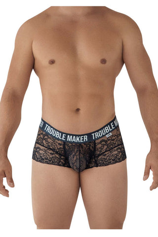 CandyMan 99616 Trouble Maker Lace Trunks Color White