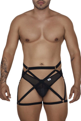 CandyMan 99682 Harness Jock Two Piece Set Color Pink