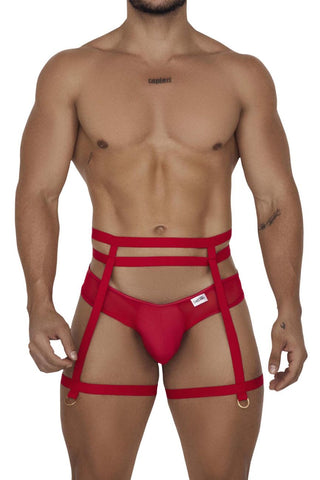 CandyMan 99672X Chain Jock Briefs Color Red