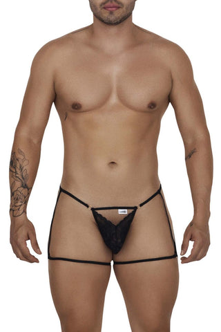 CandyMan 99673 Tulle Thongs Color Black