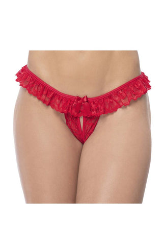 Mapale 120 Lace Panty Color Red
