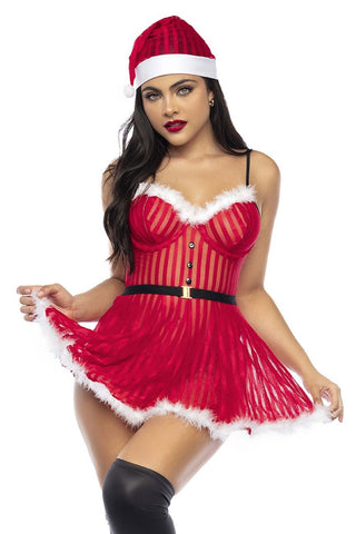 Mapale 6472 Costume Mrs Claus Color Only Color