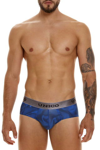 Unico 22120100206 Profundo M22 Boxer Briefs Color 82-Dark Blue