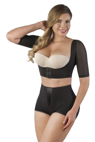 Vedette 504 Isabelle Strapless Mid Thigh Body w/ Buttock Enhancer Color Black