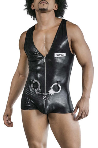 CandyMan 99812 Mesh Briefs Color Black
