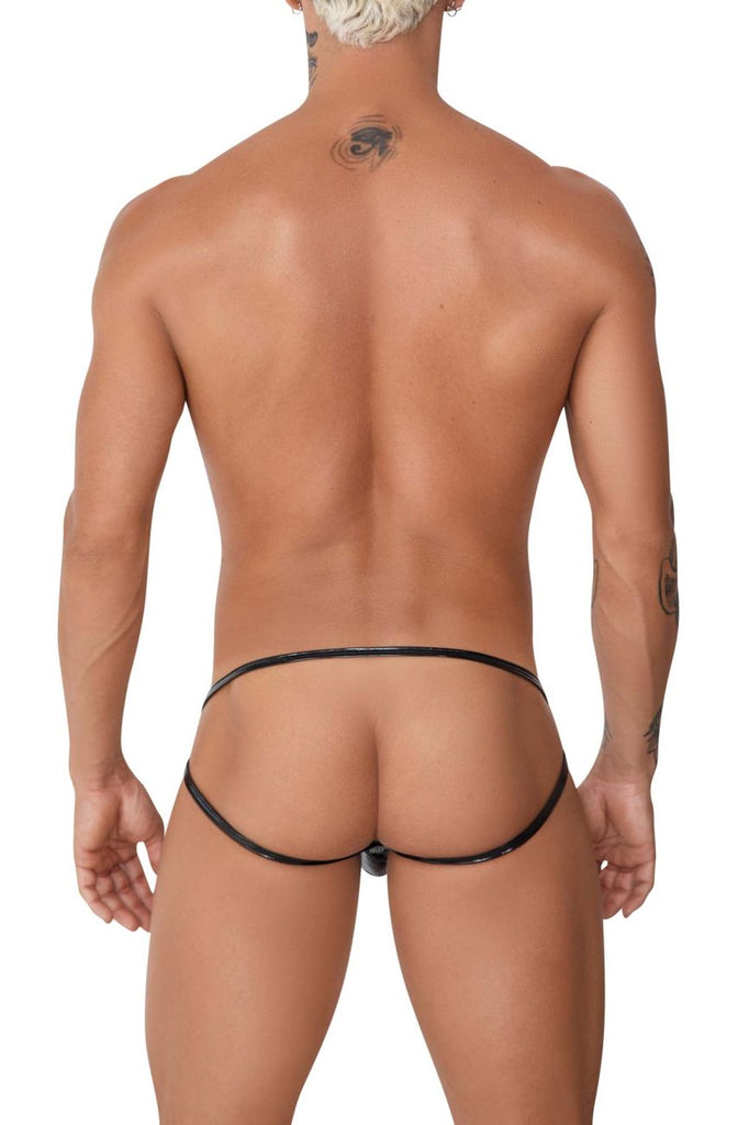 CandyMan 99741 Gloss Jockstrap Color Black