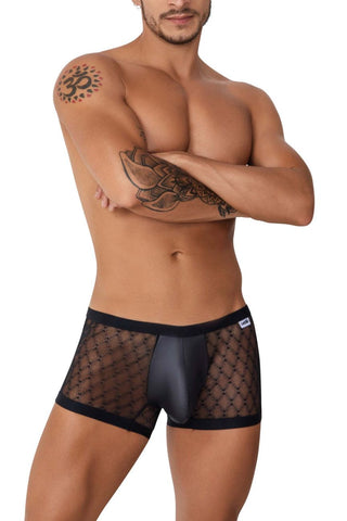 CandyMan 99763 Lace Jockstrap Color Nude-Black