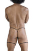 CandyMan 99827 Chain-Garter Thongs Color Black
