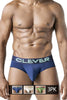 Clever 519968 3PK Australian Latin Briefs Color Beige-Blue-Green