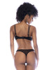 Mapale 2770 Two Piece Set Color Wet Look Black