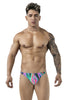 Pikante PIK 1829 Abstract Thongs Color Green