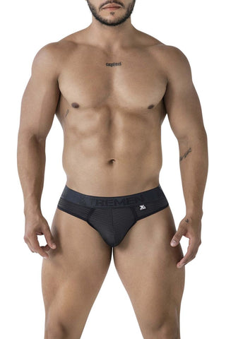 CandyMan 99812 Mesh Briefs Color Black