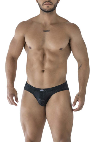CandyMan 99812 Mesh Briefs Color Black