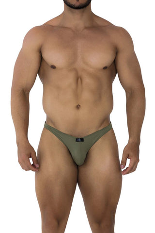 Xtremen 91031-3 3PK Piping Thongs Color Jasper Gray