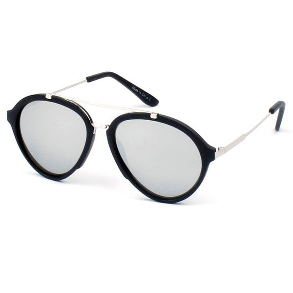 Retro Round Brow Bar Fashion Sunglasses