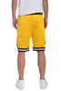 WEIV STRIPED BAND SOLID BASKETBALL SHORTS