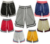 WEIV STRIPED BAND SOLID BASKETBALL SHORTS