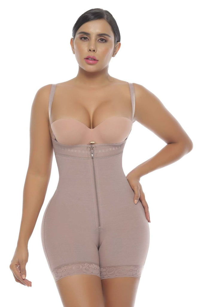 365me Shapewear G003 Control Bodysuits Emma Color Cocoa –