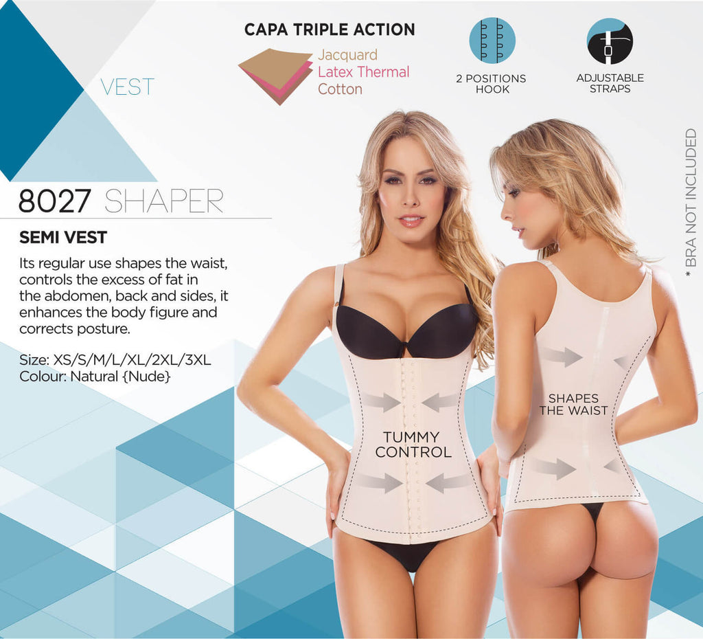 Moldeate 8027 Body Shaper Color Nude
