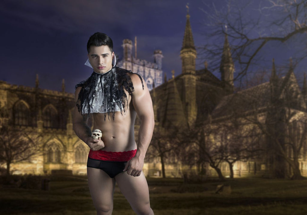CandyMan 99291 Vampire Costume Outfit Color Multi-colored