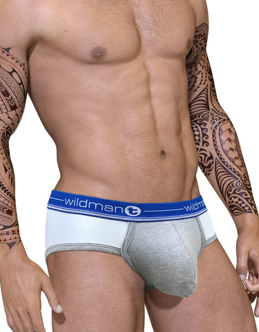 WildmanT Big Boy Pouch Strapless Jock White