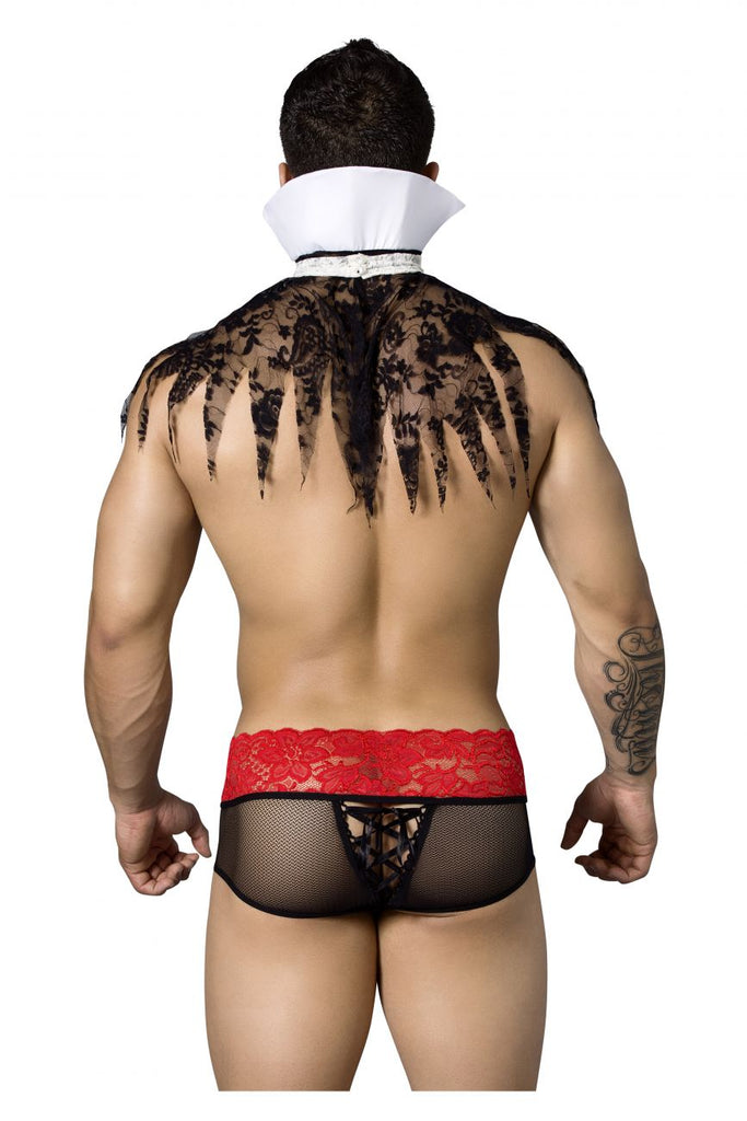 CandyMan 99291 Vampire Costume Outfit Color Multi-colored