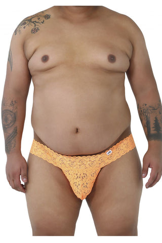 Male Power 394-289 Lucifer Strappy Jock Color Burgundy