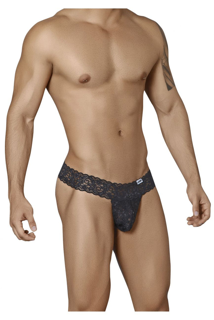 99315 Peek a Boo Thongs Color Black