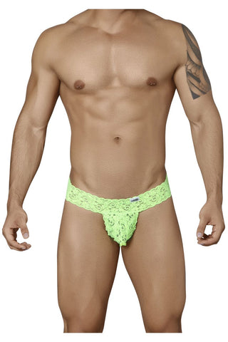 Male Power 394-289 Lucifer Strappy Jock Color Burgundy