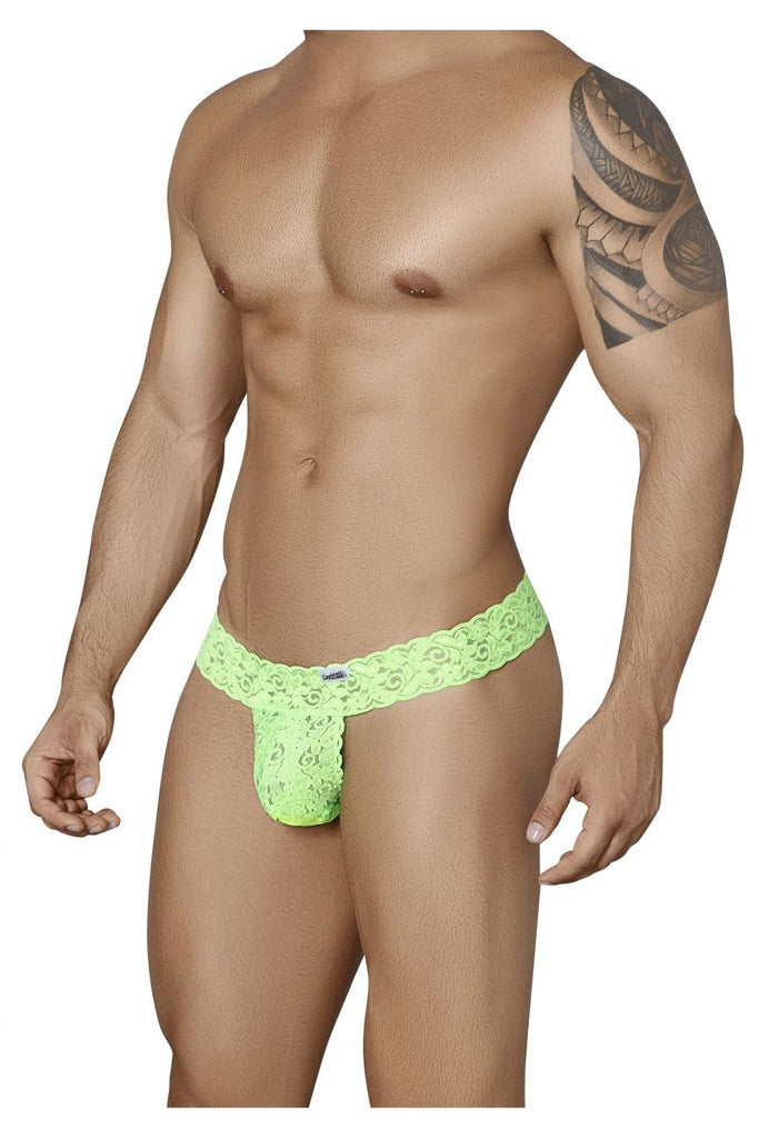 99315 Peek a Boo Thongs Color Green