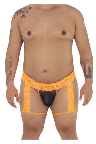 Male Power 394-289 Lucifer Strappy Jock Color Burgundy