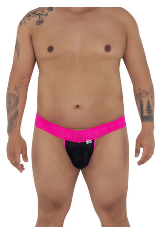 Male Power 394-289 Lucifer Strappy Jock Color Burgundy
