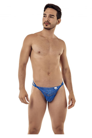 Male Power 394-289 Lucifer Strappy Jock Color Burgundy