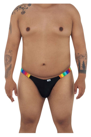 CandyMan 99571X Invisible Micro G-String Color Yellow Print