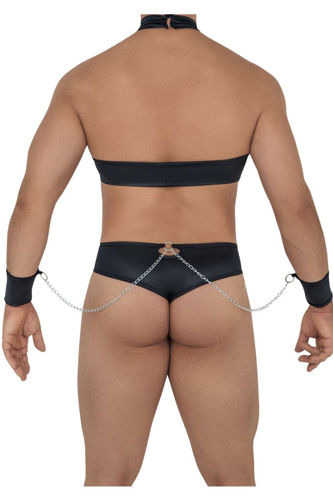 CandyMan 99592 Harness-Thongs Outfit Color Black –