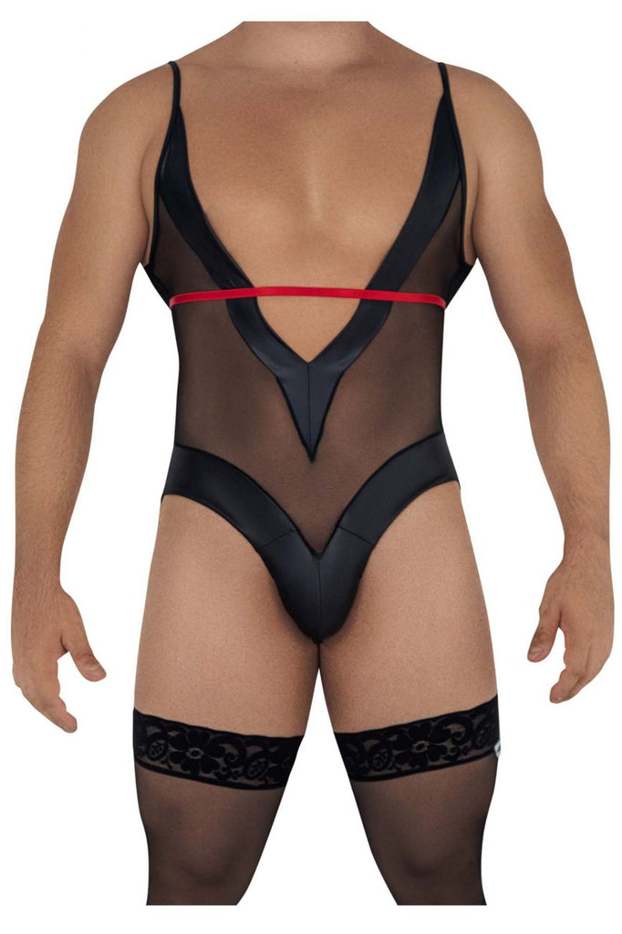 CandyMan 99600 Mesh Bodysuit Color Black –