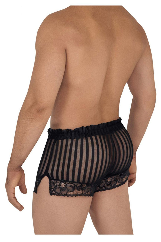 CandyMan 99601 Lounge Pajama Shorts Color Black