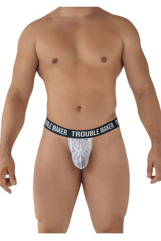 CandyMan 99581 Harness-Thongs Outfit Color Black