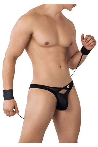 WildmanT Raw Strapless Mesh Jock Black