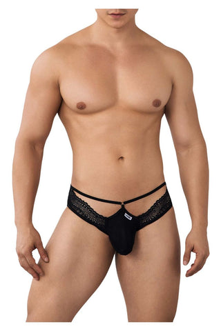 Private Structure SCUS4529 Classic Mid Waist Mini Briefs Color Black