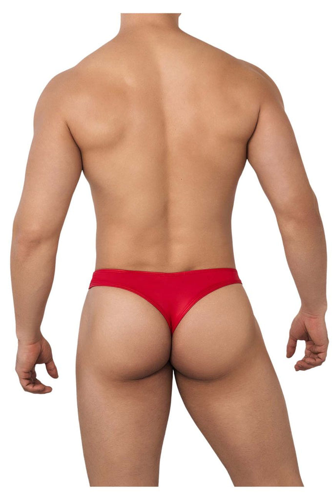 CandyMan 99629 Trunk and Thong Two Piece Set Color Red