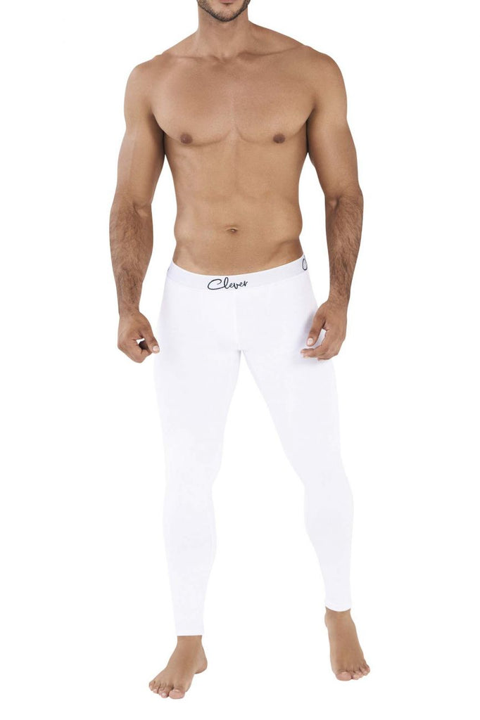 Clever 0422 Cosmos Athletic Pants Color White