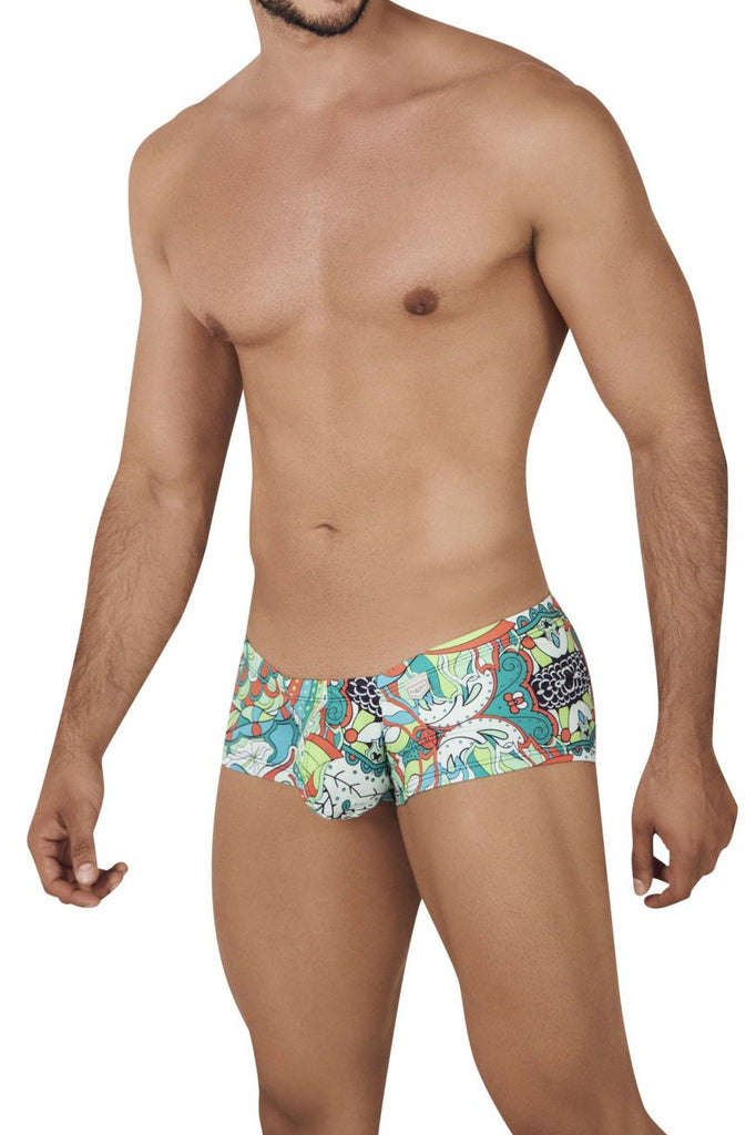 Clever 0542-1 Psychedelic Trunks Color Green