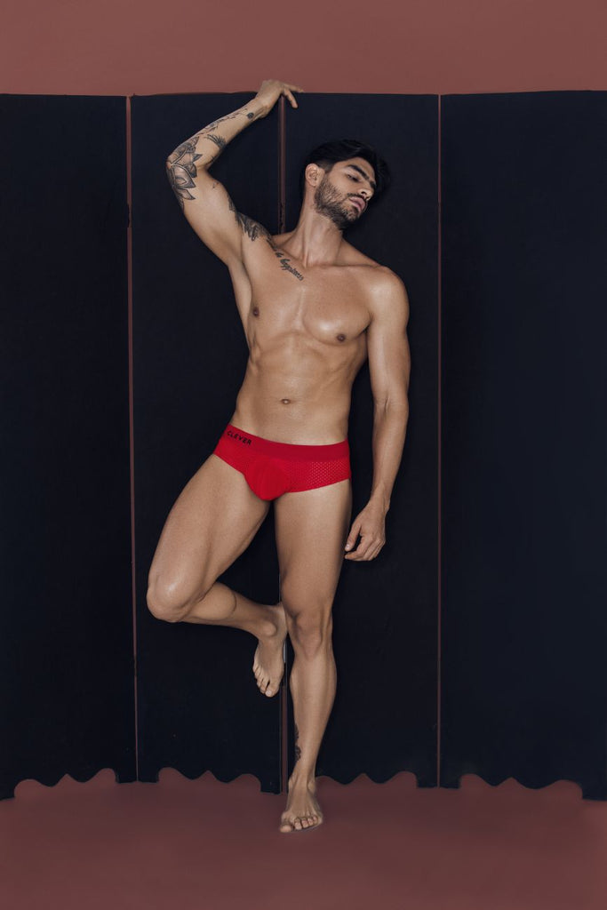 Clever 1208 Euphoria Briefs Color Red