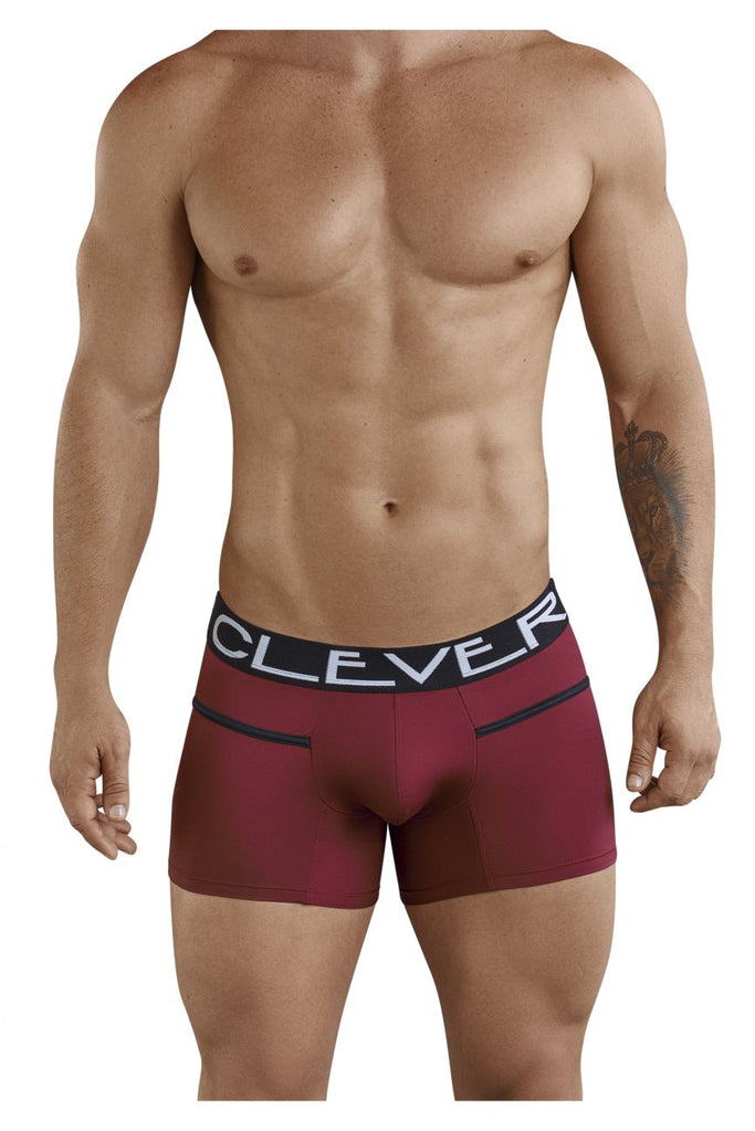 Clever 2366 Czech Piping Boxer Briefs Color Grape