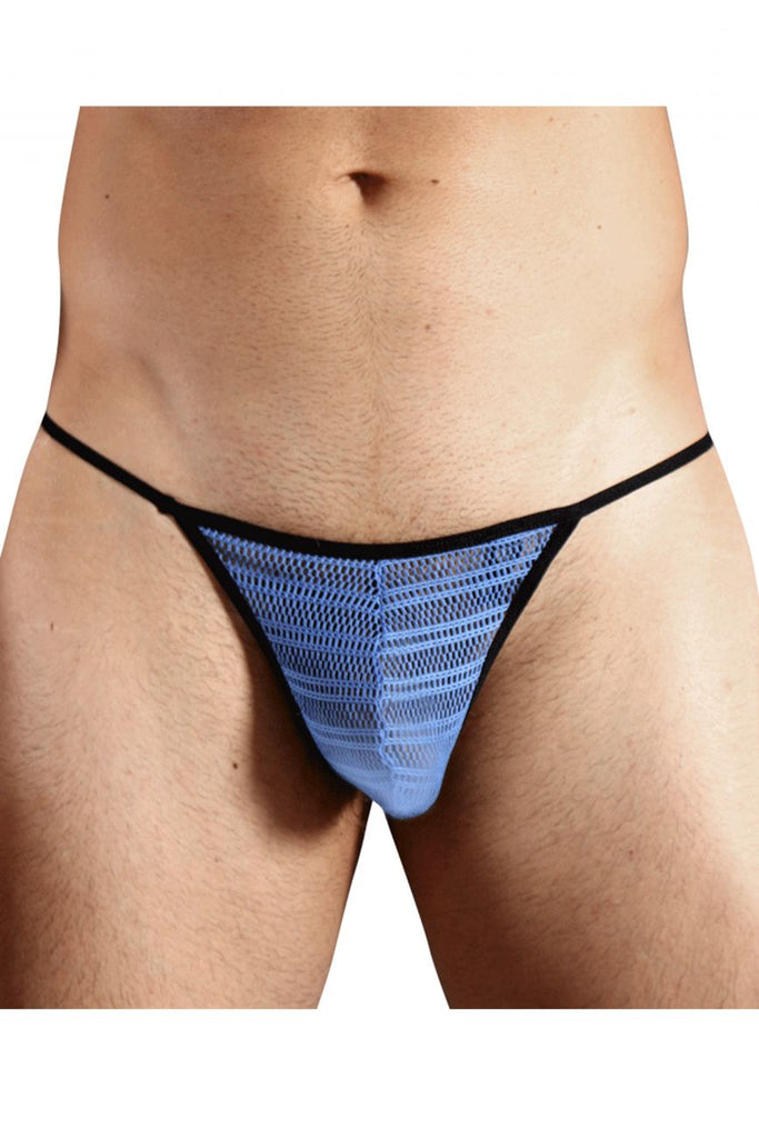 Doreanse 1306-BLU Mesh G-String Thong Color Blue –