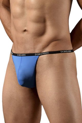 Doreanse 1379-NVY Micromodal Thong Color Navy Blue